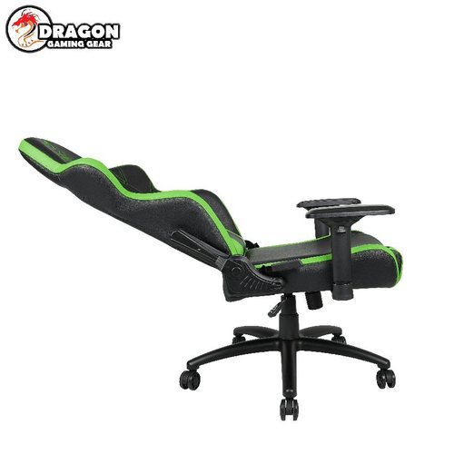 מושב גיימרים Dragon ZEUS Chair ירוק שחור
