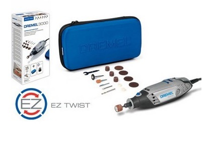 דרמל 3000JA - מכשיר Ez Twist כולל 15 אביזרים בנרתיק