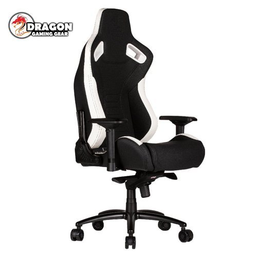 מושב גיימרים Dragon GT DLX Chair שחור/לבן