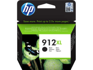 ראש דיו שחור מקורי HP 912XL 3YL84AE