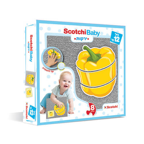 משחק סקוצ'י פאזל ראשון ירקות Scotchi