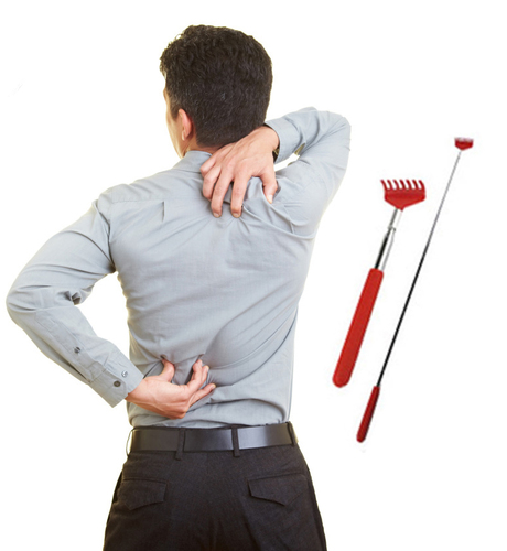 מגרד גב טלסקופי BackScratcher | מגרד גב מגרפה