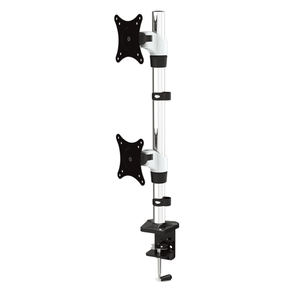 זרוע  לשני מסכי מחשב    2  Arms, Vertical Dual Monitor