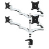 זרוע לארבעה מסכי מחשב    4 Monitors Arm, spring structure w/tension