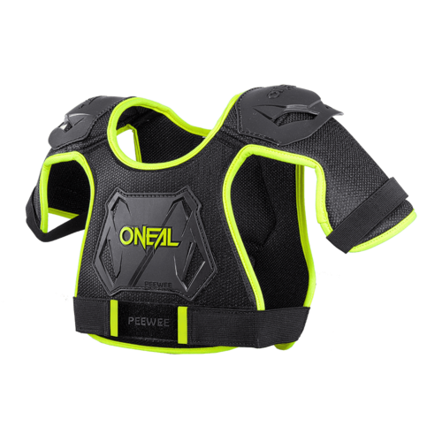 מגן חזה ילדים אוניל שחור / צהוב - ONEAL PEEWEE CHEST GUARD