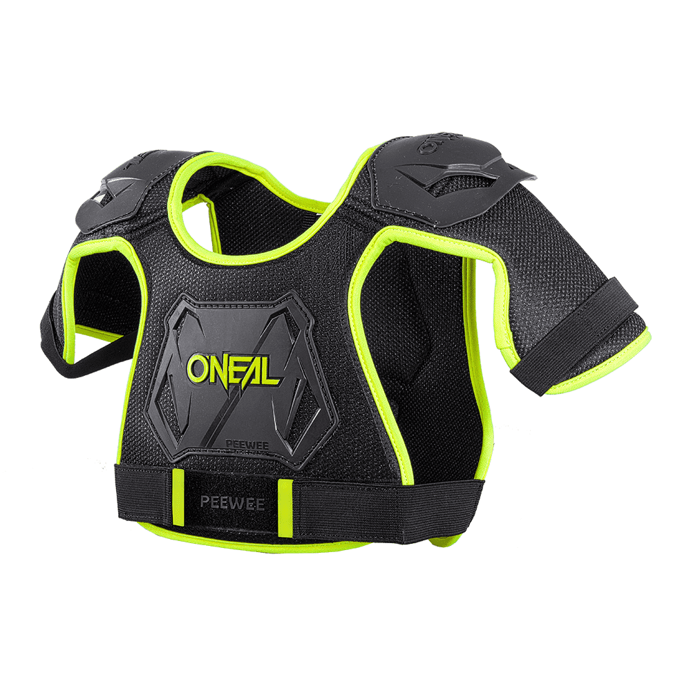 מגן חזה ילדים אוניל שחור / צהוב - ONEAL PEEWEE CHEST GUARD