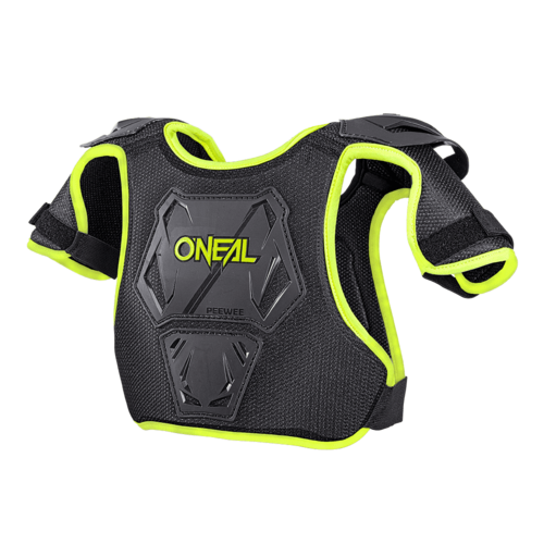 מגן חזה ילדים אוניל שחור / צהוב - ONEAL PEEWEE CHEST GUARD