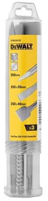 סט 3 איזמלים ומקדחים Sds-Plus דגם DT60330-QZ תוצרת DEWALT