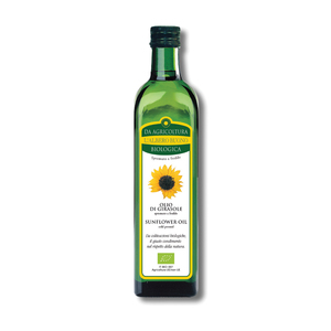 שמן חמניות אורגני 750 מ"ל אוליטליה Organic Sunflower Oil 750 ml Olitalia