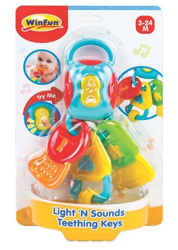 מחזיק מפתחות אורקולי עם 3 מפתחות נשכן