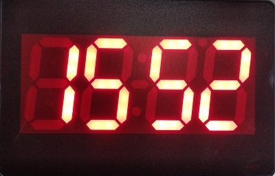 שעון לד חשמלי