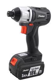 מברגה רוטטת ליתיום HUNTER 18V 
