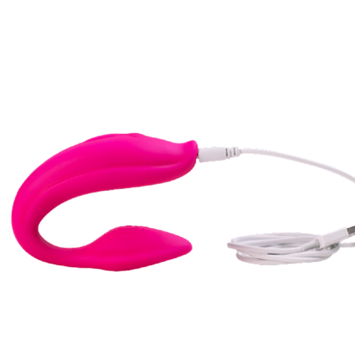 ויברטור זוגי סיליקון רפואי נטען  USB