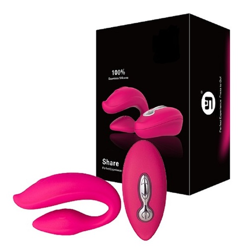 ויברטור זוגי סיליקון רפואי נטען  USB