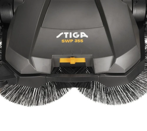 מטאטא מכני אוסף SWP 355 סטיגה לשבילים מדרכות ואספלט גרמניה