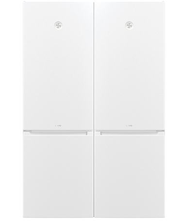 מקרר מקפיא תחתון NO FROST 1.20 סימפליסיטי לבן gorenje NRK611SYW4