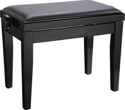 ספסל עץ לפסנתר שחור Rocktone BH 102-5