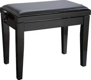ספסל עץ לפסנתר שחור Rocktone BH 102-5