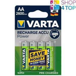 סוללות VARTA NIMH 1.2V 2600MAH BATTERY X4
