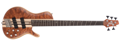 גיטרה בס 5 מיתרים +ארגז CORT A5 Beyond OPBN Single Cut Multi-Scale