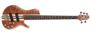 גיטרה בס 5 מיתרים +ארגז CORT A5 Beyond OPBN Single Cut Multi-Scale