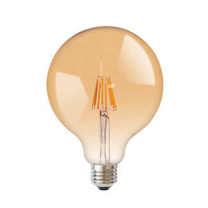 פחם גלוב אמבר LED 8W E27 תאורת אווירה חמה