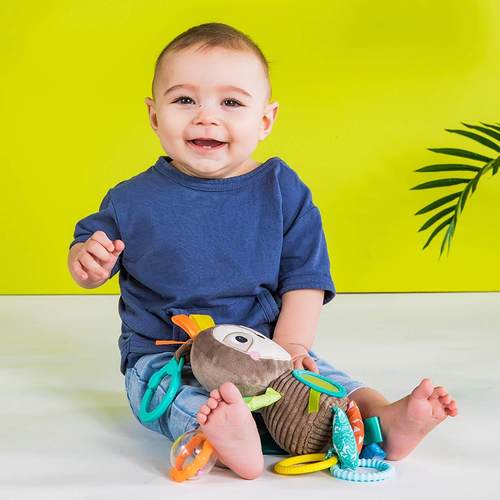 עצלן בובת פעילות ברייט סטארטס bright starts