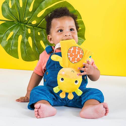 שמיכי חבר ג'ירף לנשיכה וחיבוק ברייט סטארטס bright starts