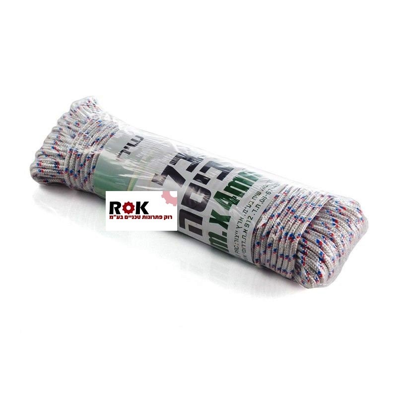 חבל כביסה 4 מ״מ 30 מטר