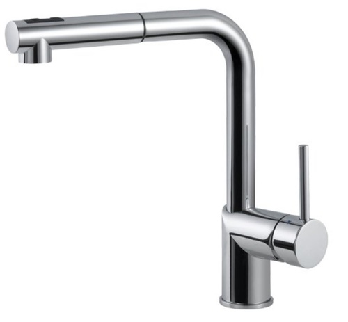 ברז מטבח נשלף pull out 304664 כרום חמת