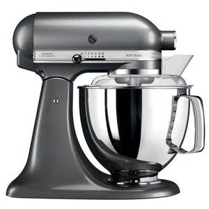 מיקסר מקצועי KitchenAid 5KSM175EMS פנינה כסופה קיצ'ינאייד