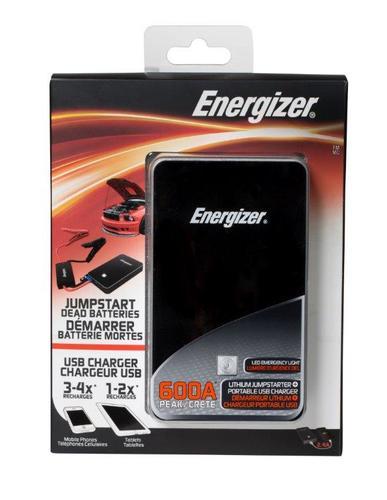 אנרג'יזר ENX12K - בוסטר התנעה אלקטרוני 12V 600A