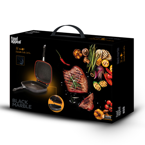 מחבת גריל כפולה ומתפרקת 28 ס