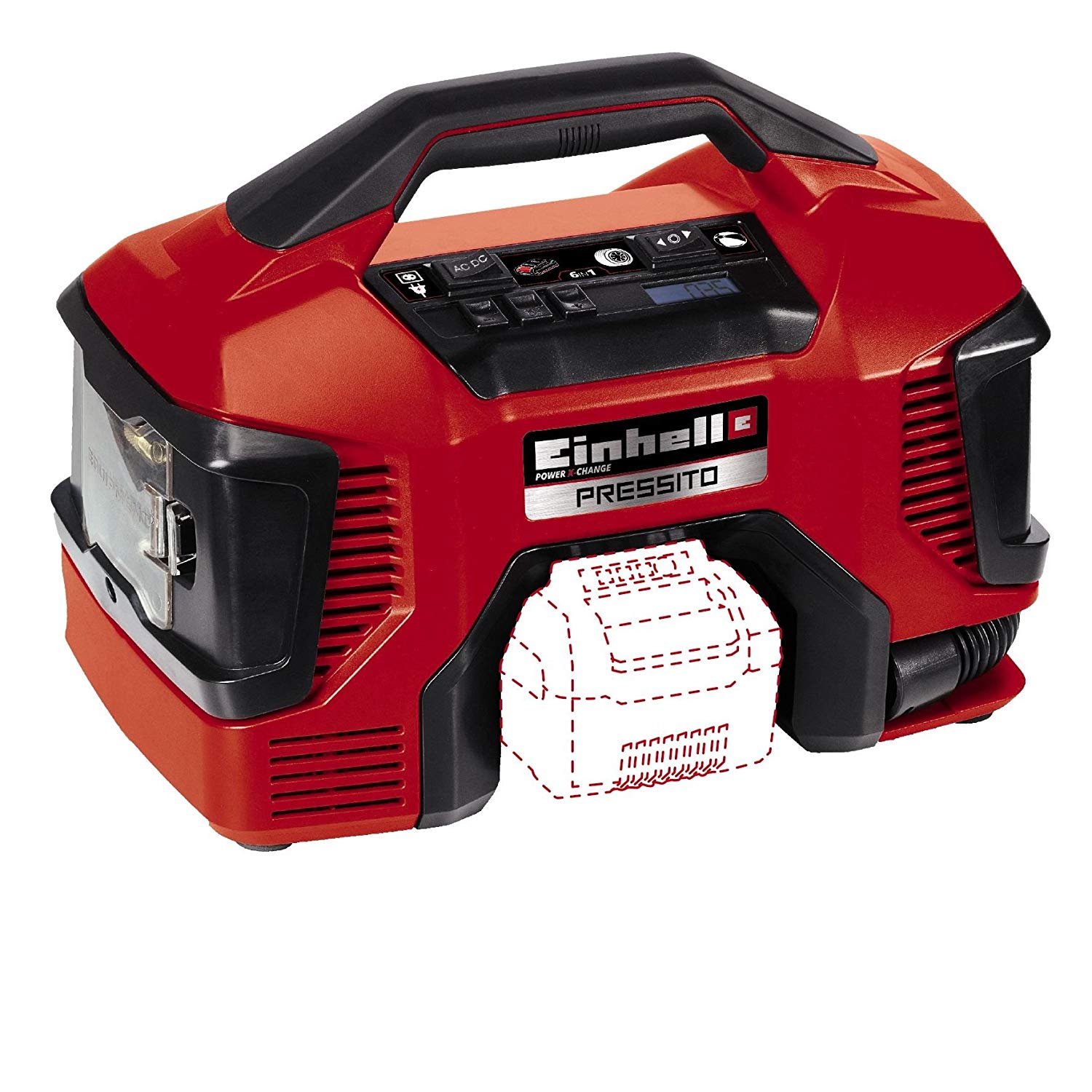 קומפרסור היבירדי 18V (גוף בלבד)