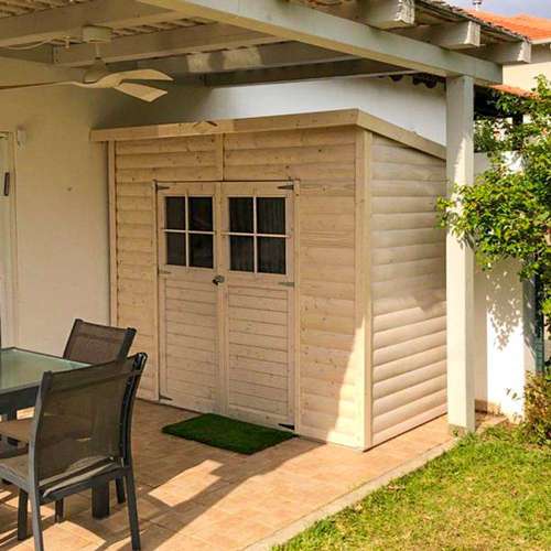 מחסן גינה עץ גארדן איקס 