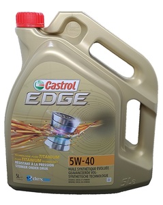 שמן מנוע קסטרול 5W40 5L EDGE