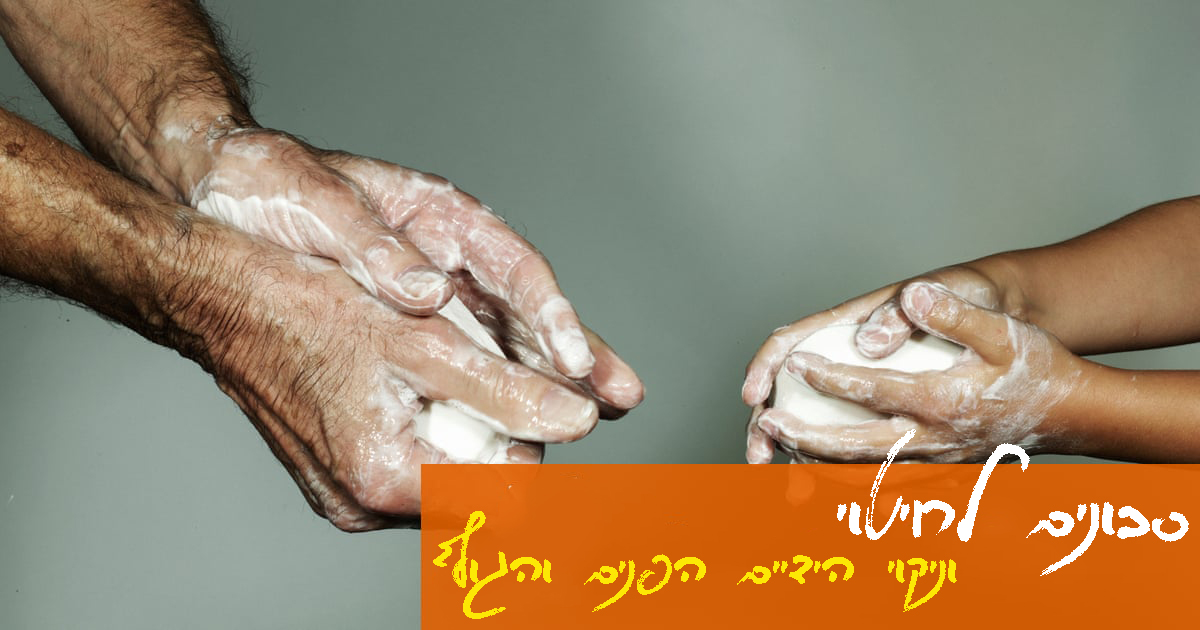 סבונים לחיטוי וניקוי הידיים הפנים והגוף