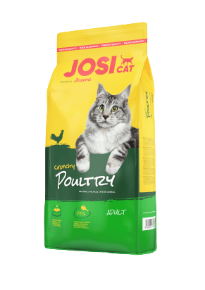 אוכל לחתולים ג'וסי קט עוף והודו 18 קילו Josicat (100 גרם 1.05 ש