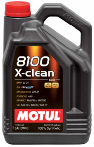 שמן מנוע MOTUL 5W-40 8100 X-CLEAN 5L