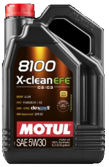 שמן מנוע MOTUL 5W-30 8100 X-CLEAN EFE 5L