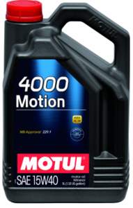 שמן מנוע MOTUL 15W40 4000 Motion 5L