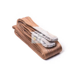 רצועת הרמה חומה 6 טון 5 מטר 180 מ"מ רוחב קריעה 1:7