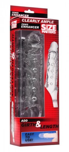 שרוול רך המעבה ומאריך את איבר הגבר Men Extension מבית XR Brands