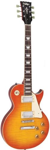 Vintage V100 ReIssued Electric Guitar ~ Honeyburst