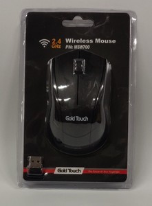 עכבר אופטי אלחוטי GOLD TOUCH