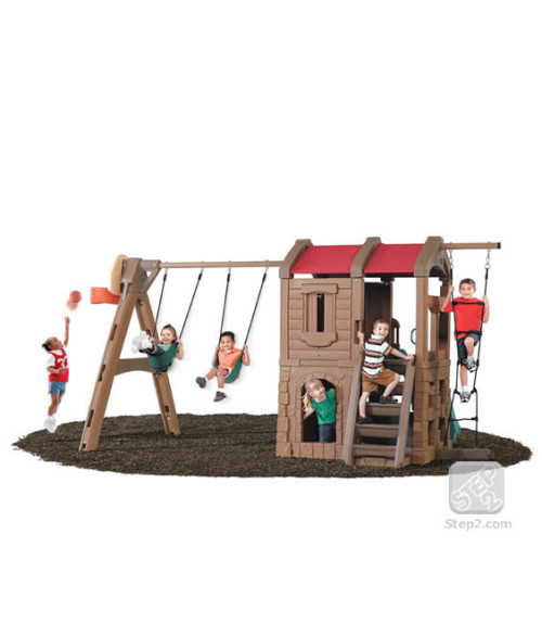 מתקן הרפתקאות רב תכליתי + סל