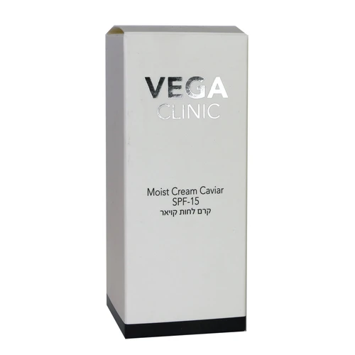 קרם לחות קוויאר עם אומגה 3 Caviar Moist Cream With Omega 3 15SPF ווגה - 50 מ