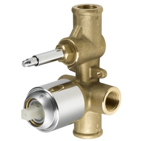 מערכת קיר אינטרפוץ 220185 גוף פנימי 4 דרך חמת, כפתור עליון בלחיצה