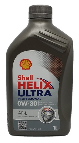 שמן מנוע Shell 0W-30 HELIX ULTRA AP-L 1L