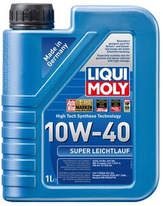 שמן מנוע LIQUI MOLY 10W40 SUPER LEICHTLAUF 1L